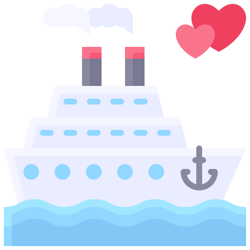 Морское путешествие Generic color fill иконка