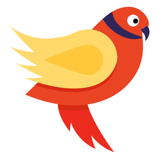 Попугай Generic color fill иконка