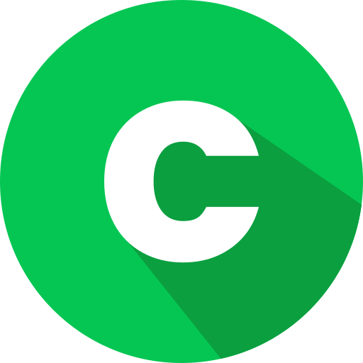 litera c Generic color fill ikona