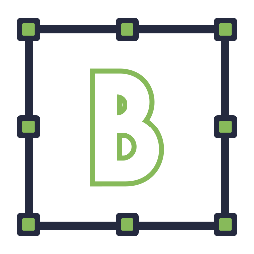 Letter B Generic color lineal-color icon