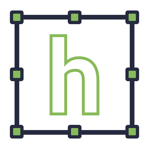 letra h Generic color lineal-color icono