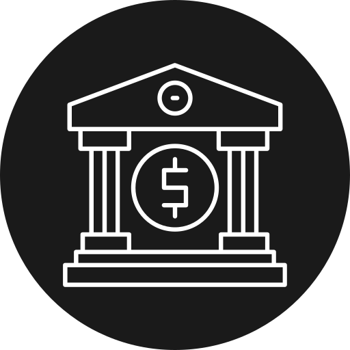 Bank Generic black fill icon