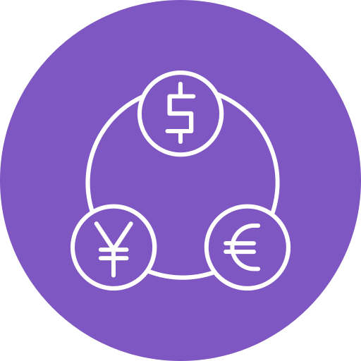 Currency Generic color fill icon