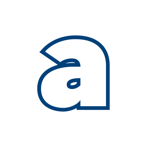 Letter A Generic color outline icon