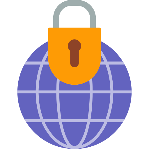 globale sicherheit Generic Flat icon