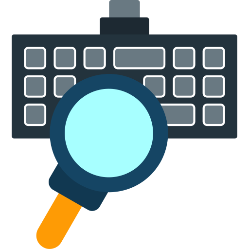 keylogger Generic Flat icoon