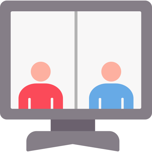 Online meeting Generic Flat icon