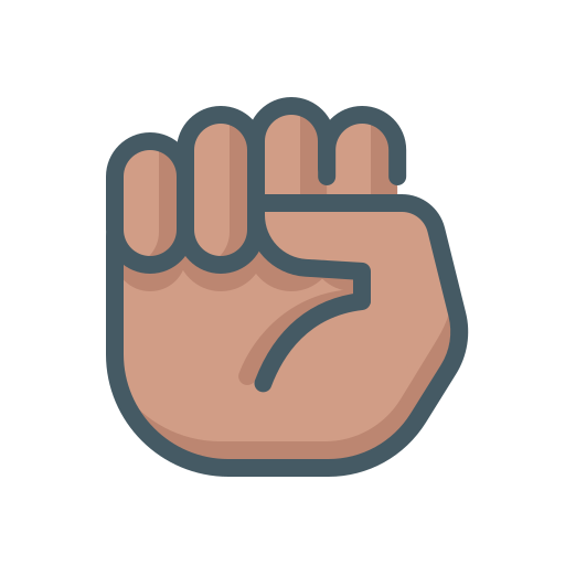 Fist Generic color lineal-color icon