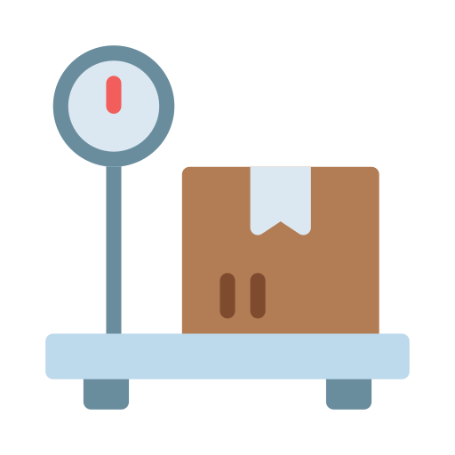 Weight Scale Vector Stall Flat icon