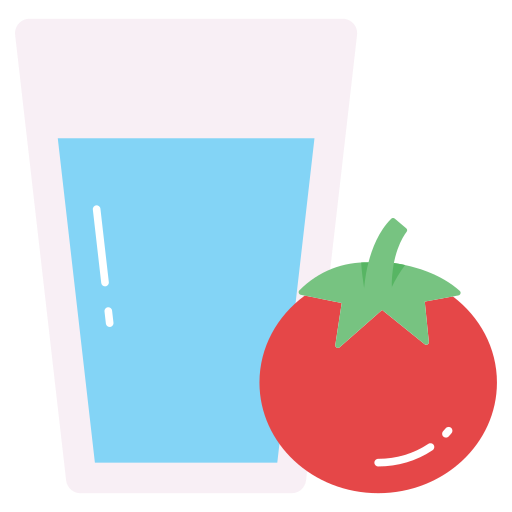 suco de tomate Generic color fill Ícone