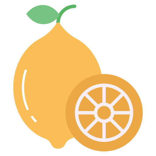 레몬 Generic color fill icon