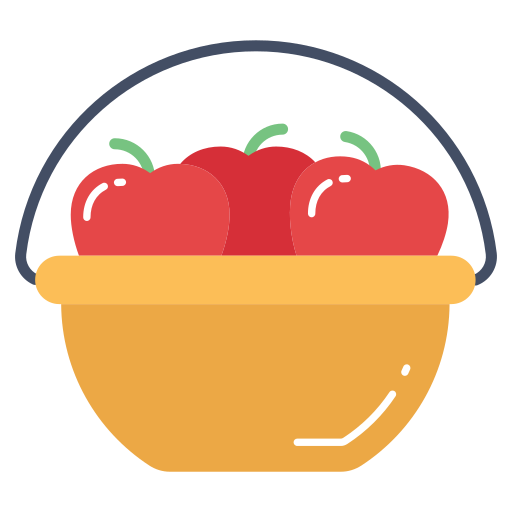 jabłka Generic color fill ikona