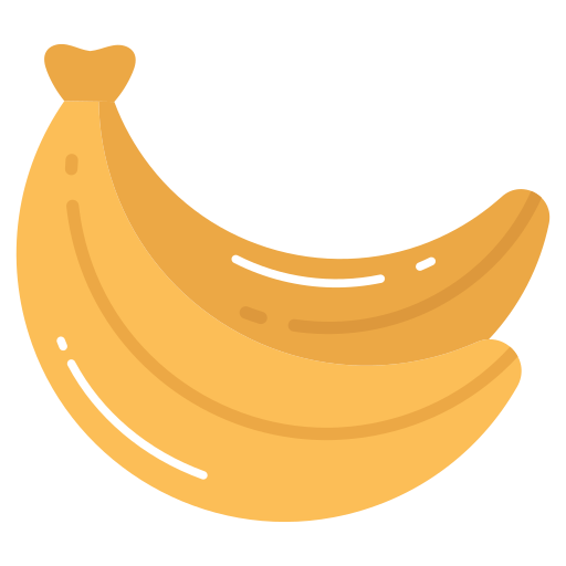Банан Generic color fill иконка