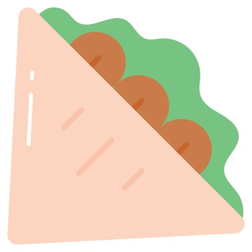sandwich Generic color fill Icône