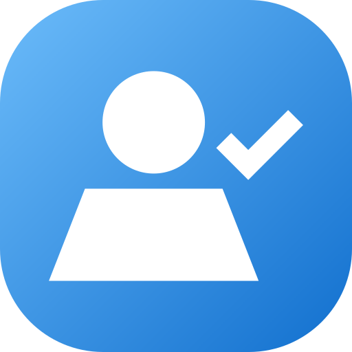 Active user Generic gradient fill icon