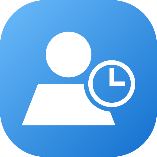 Time management Generic gradient fill icon