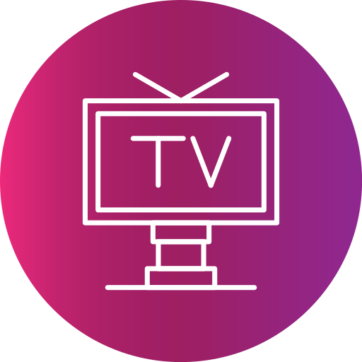 tv Generic gradient fill icoon