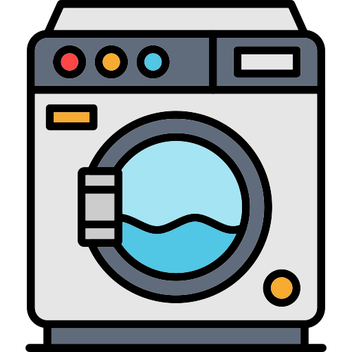 lavadora Generic color lineal-color icono