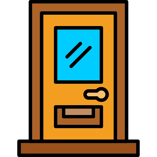 porta Generic color lineal-color icona