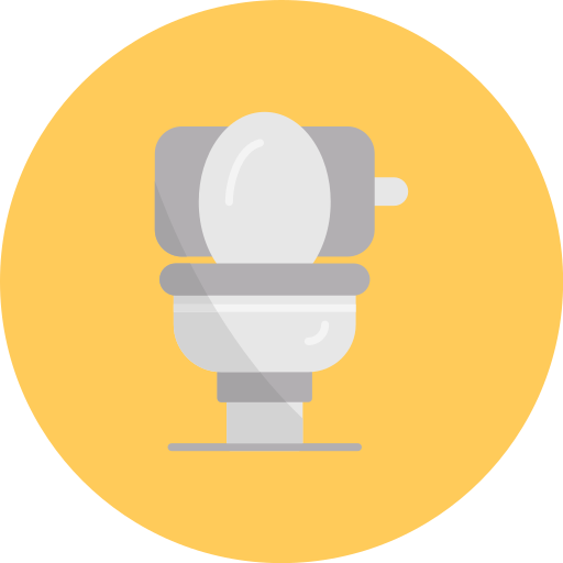 Toilet  Generic color fill icon