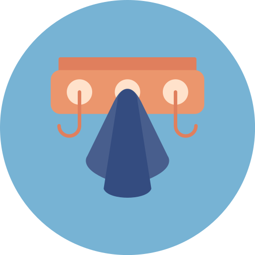 Coat rack Generic color fill icon