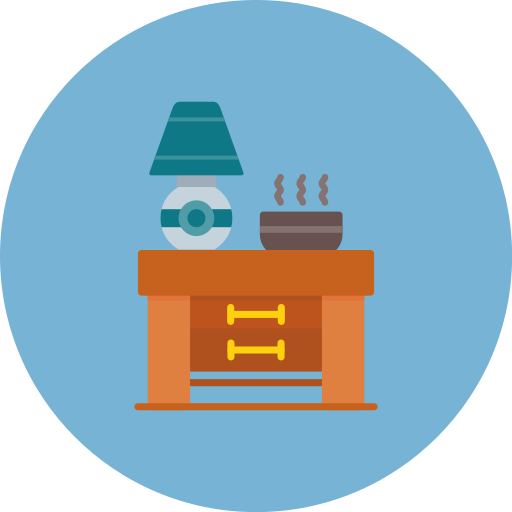 Nightstand Generic color fill icon