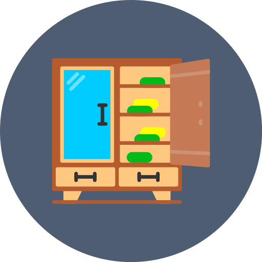 wandschrank Generic color fill icon