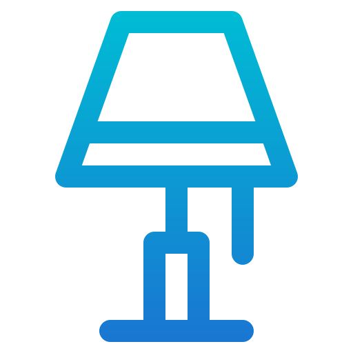 lampa do sypialni Generic gradient outline ikona