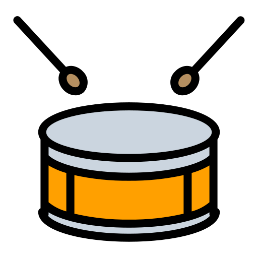 Drum Generic color lineal-color icon