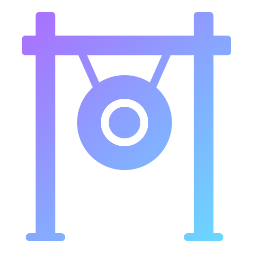 gong Generic gradient fill icon