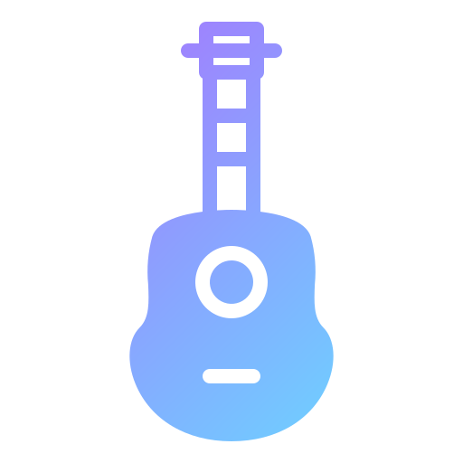 ukulele Generic gradient fill icon
