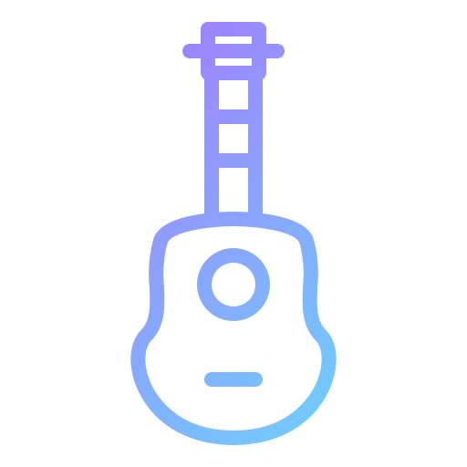 ukulele Generic gradient outline icon