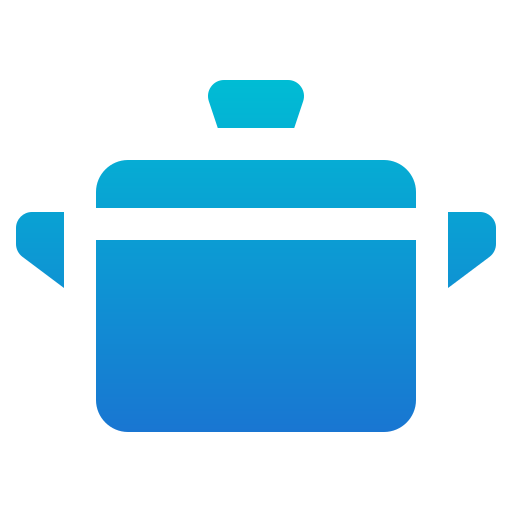 Cooking pot Generic gradient fill icon