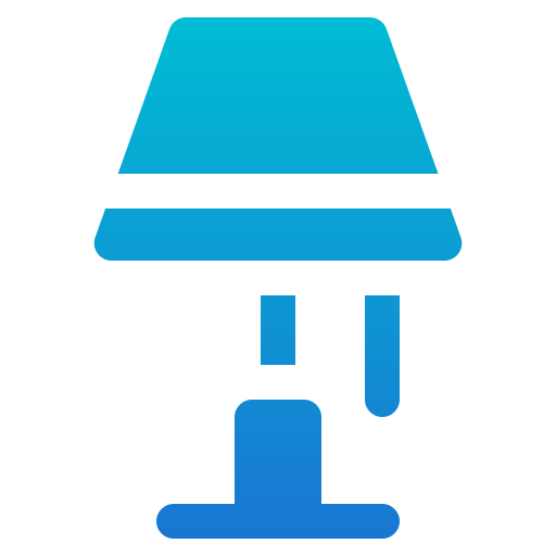 lampa do sypialni Generic gradient fill ikona