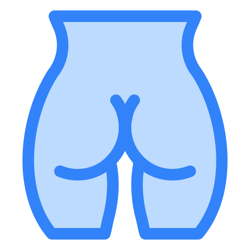 Butt Generic color lineal-color icon