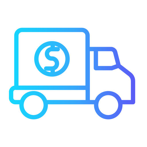 Shipping cost Generic gradient outline icon