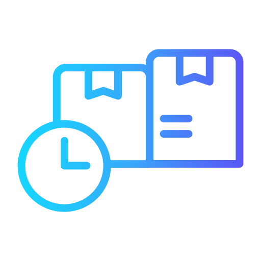 On Time  Generic gradient outline icon