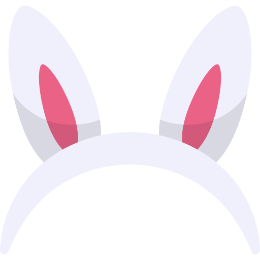 Bunny ears Generic color fill icon