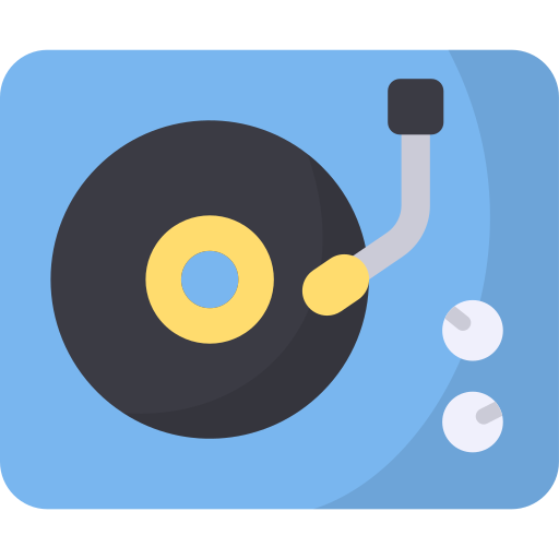 DJ Mixer Generic color fill icon
