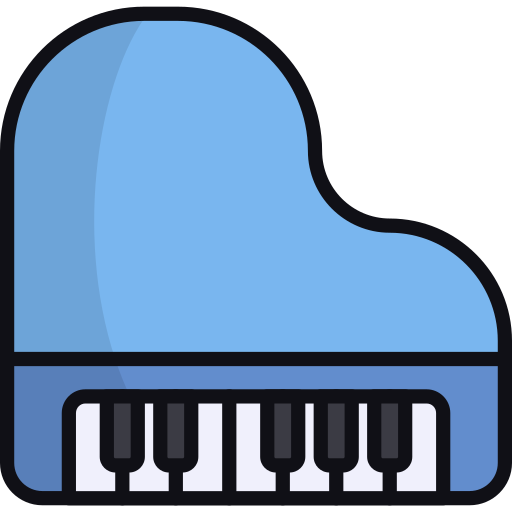 piano de cauda Generic color lineal-color Ícone
