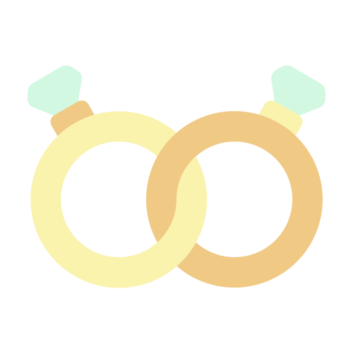 pierścienie Generic color fill ikona