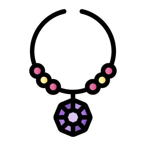 ネックレス Generic color lineal-color icon