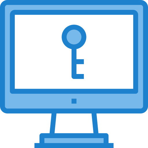 computer itim2101 Blue icon