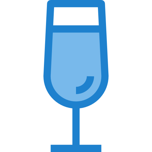 champanhe itim2101 Blue Ícone