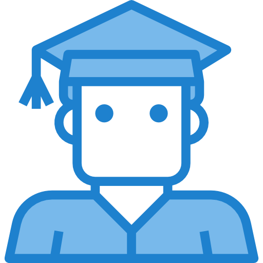 Graduated itim2101 Blue icon