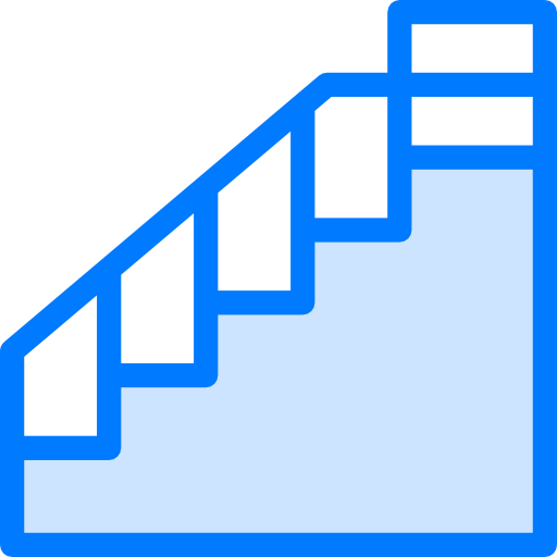 階段 Vitaliy Gorbachev Blue icon