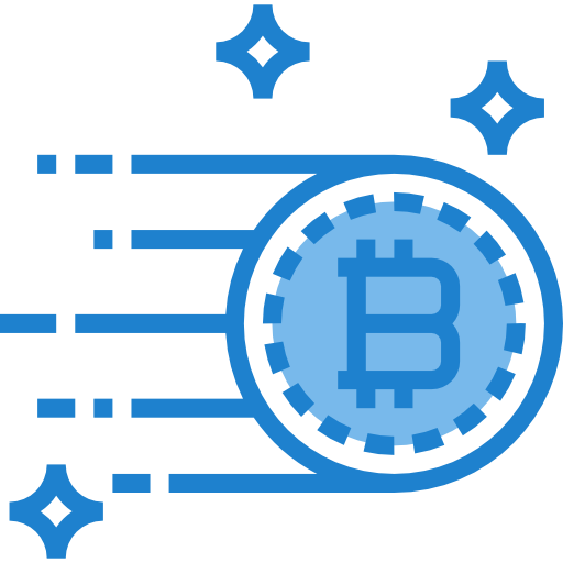 bitcoin itim2101 Blue Icône
