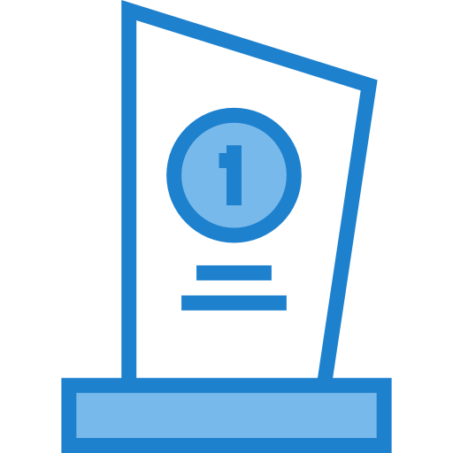 trofeo itim2101 Blue icono