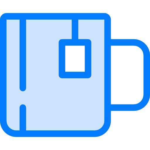 Tea cup Vitaliy Gorbachev Blue icon