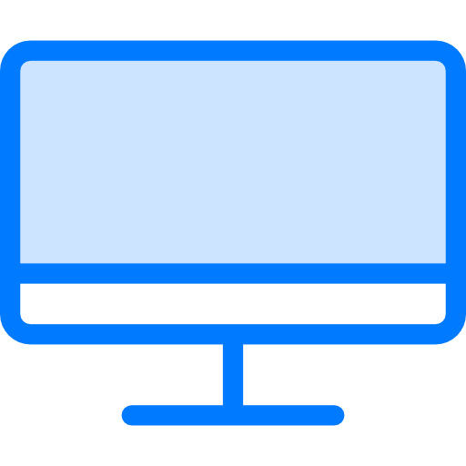Computer Vitaliy Gorbachev Blue icon